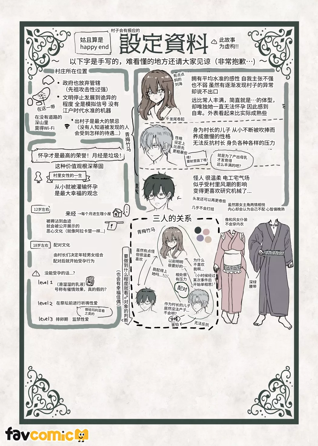 受孕村〜在扭曲的村子裡村长的儿子执著地对著难以妊娠的我内射的日子〜第1话P65