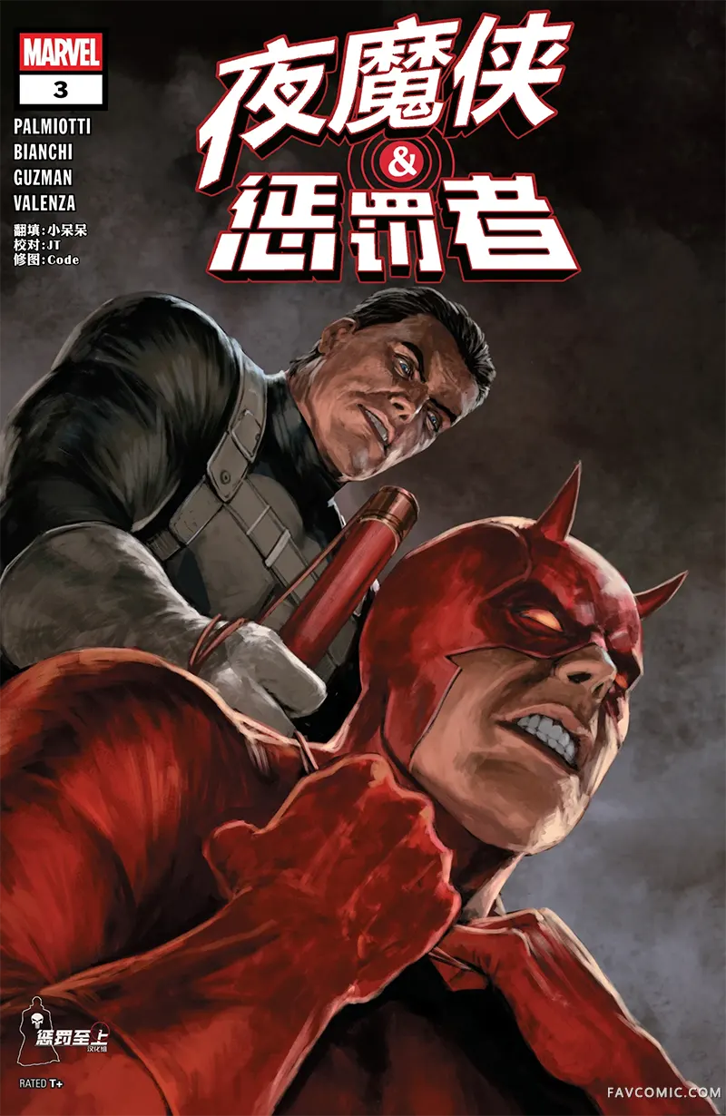 夜魔侠与惩罚者：魔鬼扳机第03卷P1