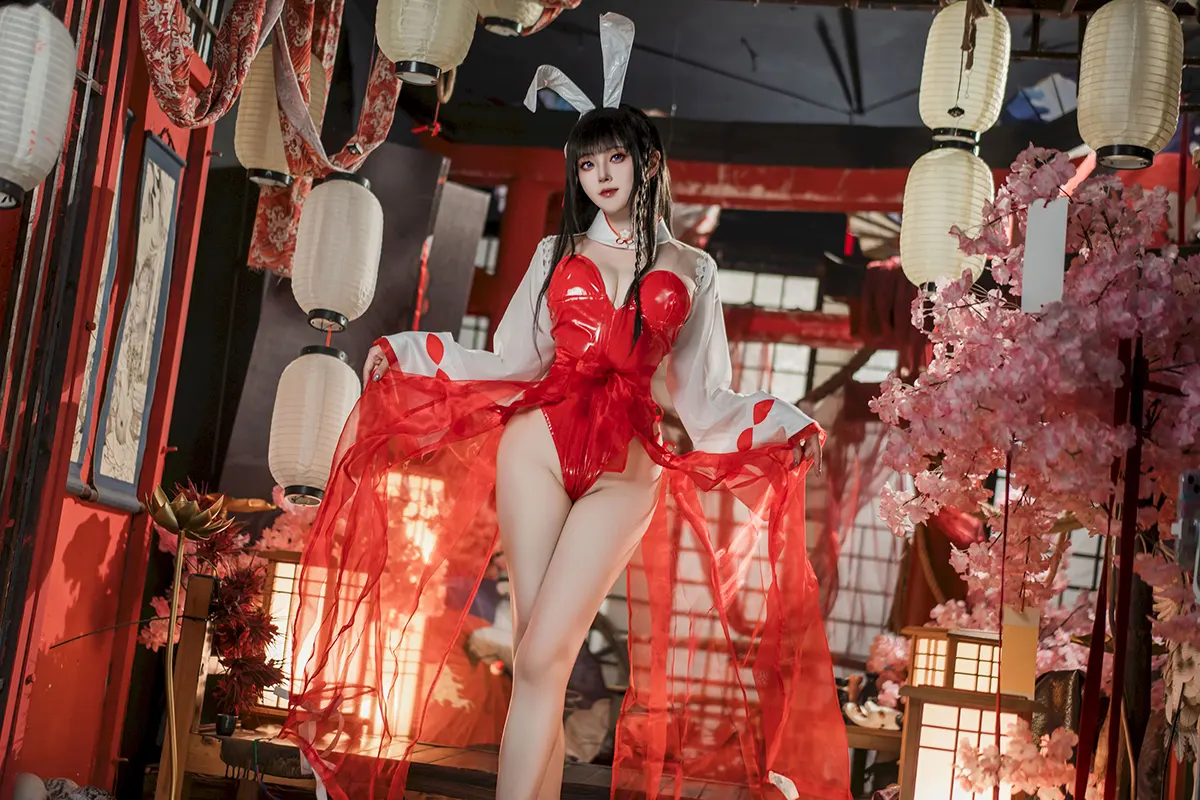 Natsuko夏夏子 - 碧蓝航线 大山 巫女兔试读4P