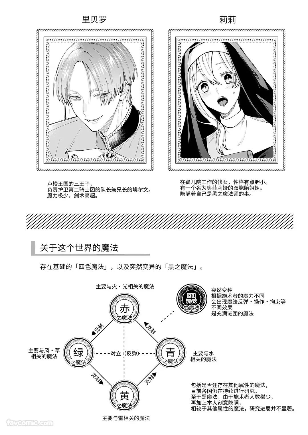 那天的魔法-坏心眼骑士与有隐情的修女 下卷试读2P