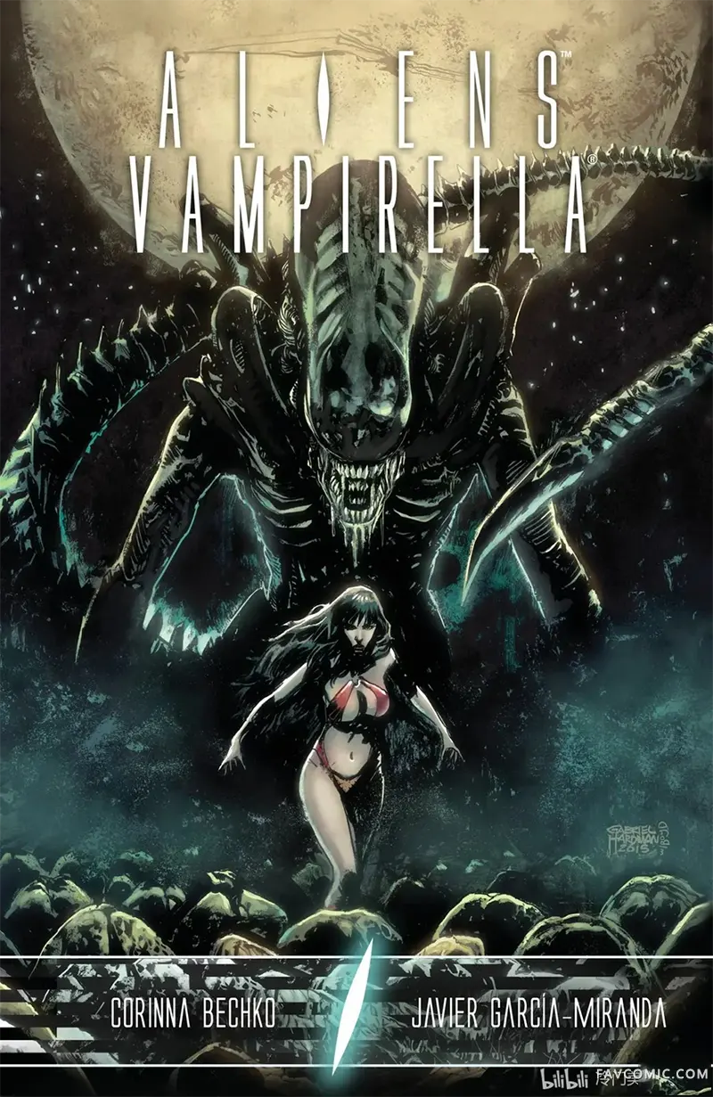 异形大战吸血姬梵蓓娜试读1P