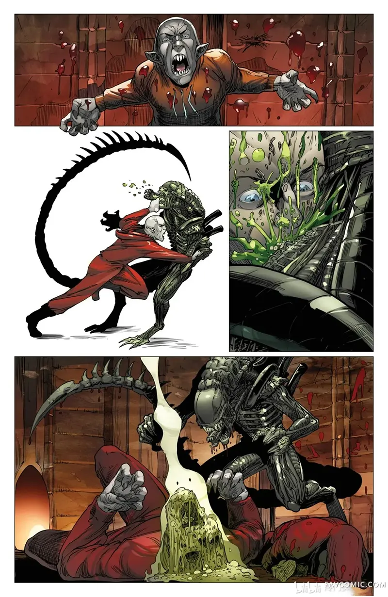 异形大战吸血姬梵蓓娜第01卷P10