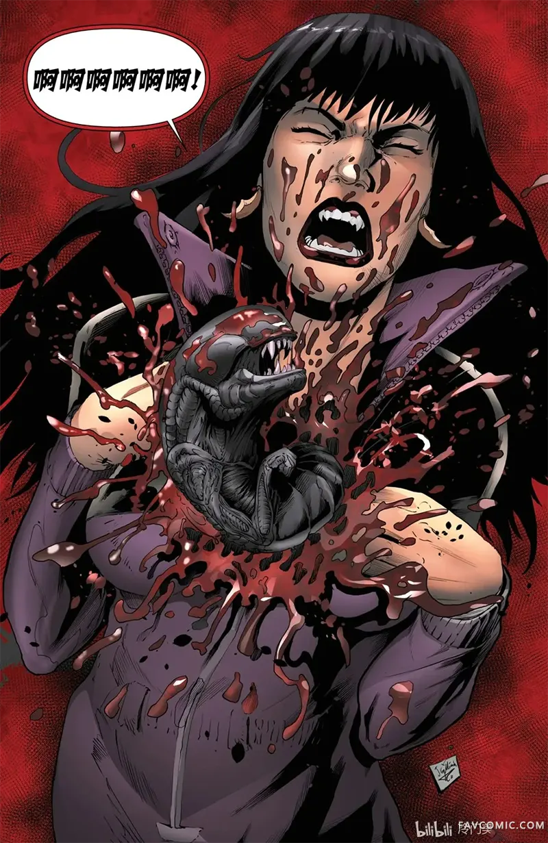 异形大战吸血姬梵蓓娜第01卷P28