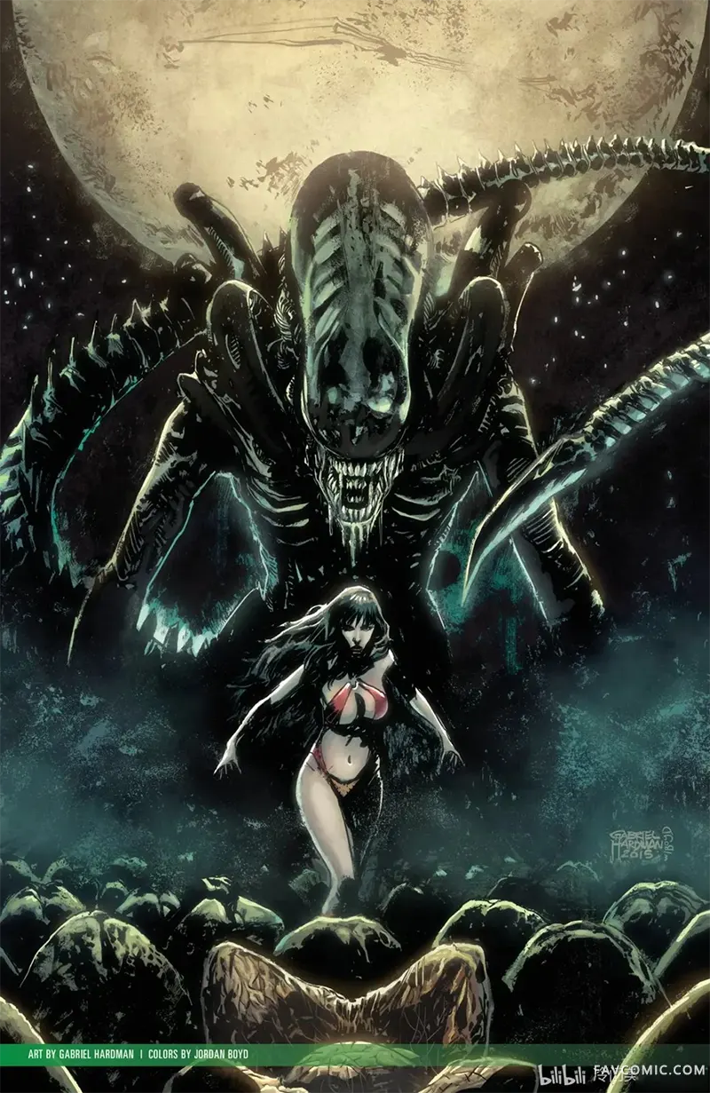 异形大战吸血姬梵蓓娜第01卷P6