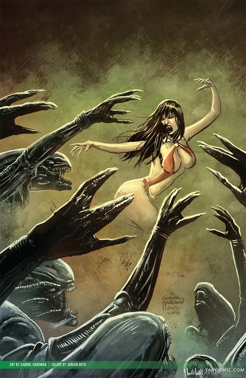 异形大战吸血姬梵蓓娜第03卷P2