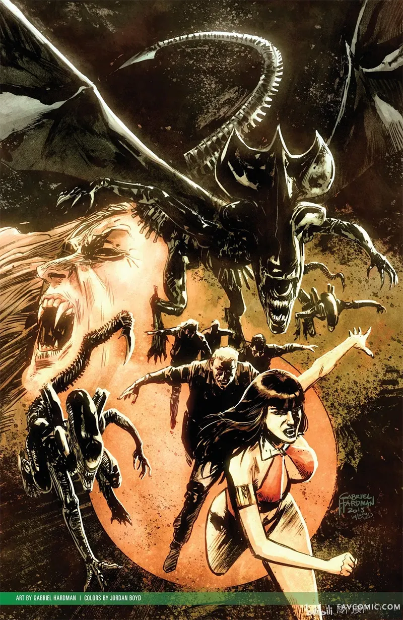 异形大战吸血姬梵蓓娜第06卷P2