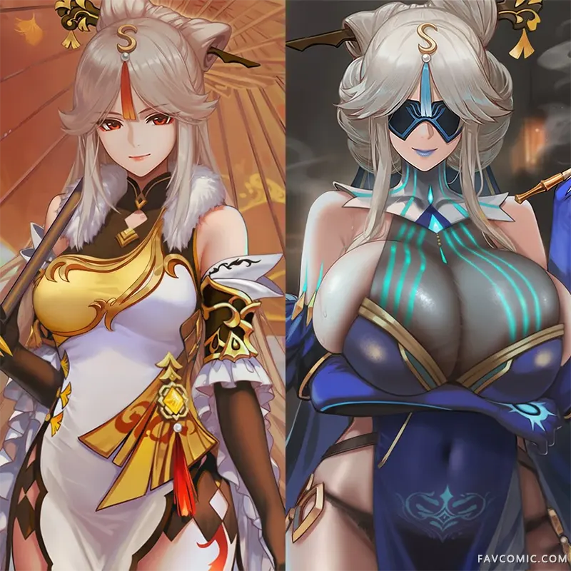 藏镜仕女试读1P