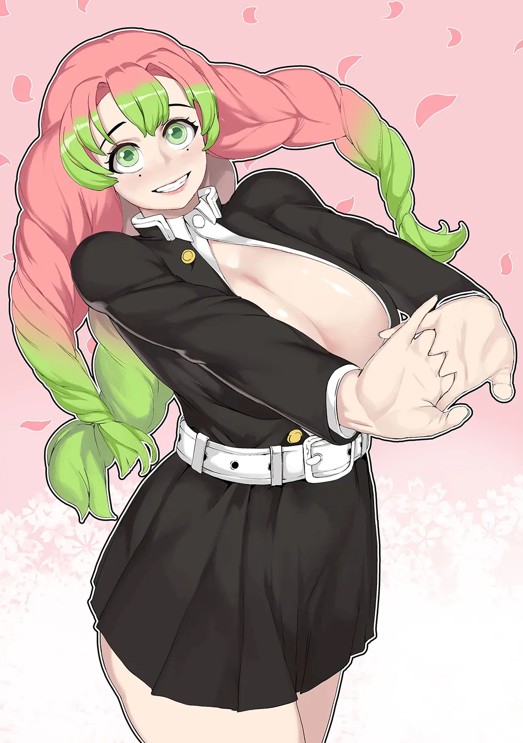 甘露寺蜜璃 鬼滅の刃试读2P