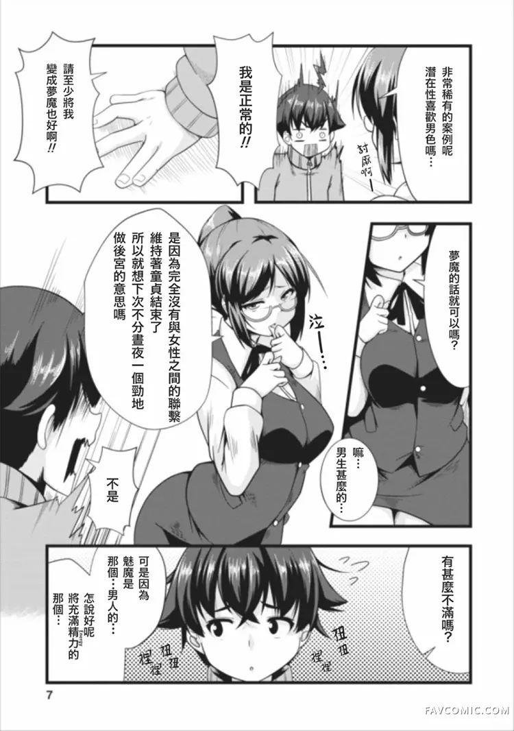 转生成魅魔每天榨牛奶第01话P6